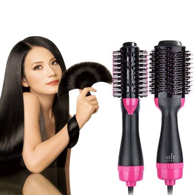 Professional 3 In 1 electric hot air brush one step hair dryer